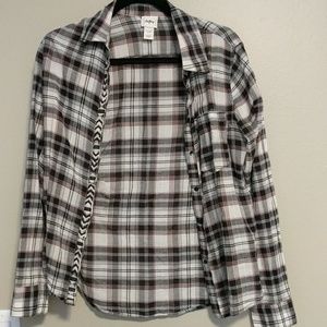 Plaid daytrip top